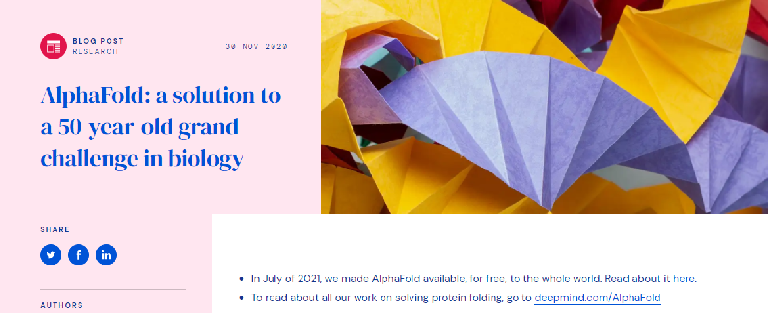 AlphaFold - 50년간의 단백질 구조 예측 문제 해결